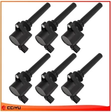 CCIYU 6 Ignition Coil Pack For 2005-2007 Ford Escape Freestyle Montego 3.0L V6