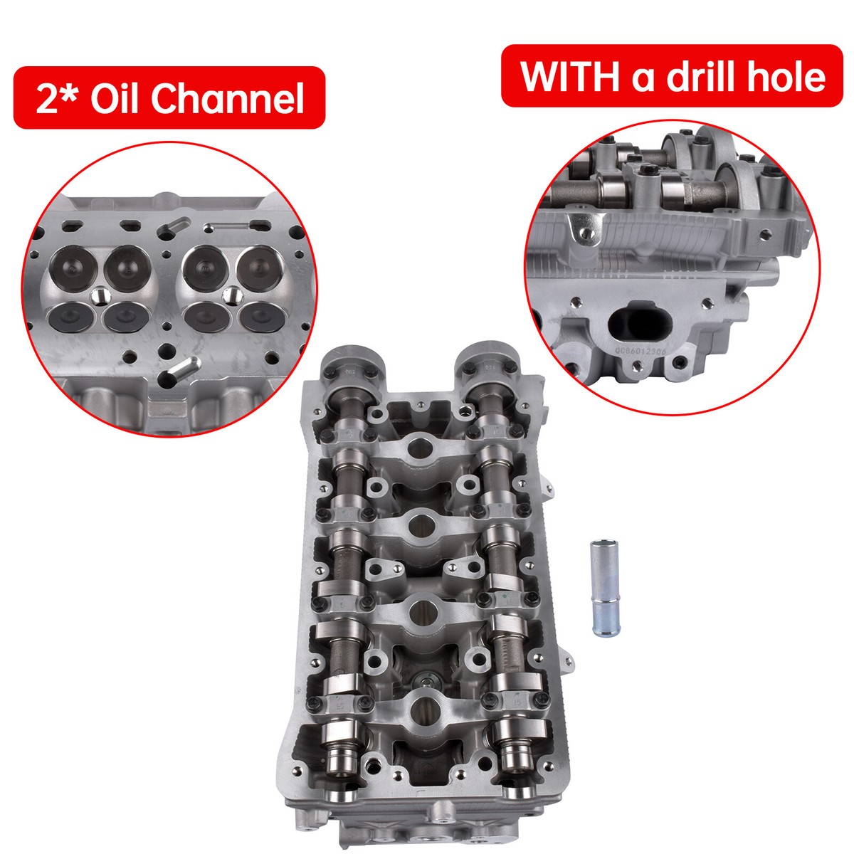 New Complete Cylinder Head for Chevrolet Aveo 4-Door 1.6L l4 New Complete Cylinder Head for Chevrolet Aveo 4-Door 1.6L l4