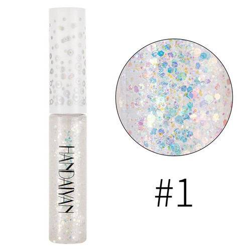Eye Makeup Glitter Sequins Liquid Eyeshadow Diamond Eyeliner Waterproof Make Up - Picture 12 of 23