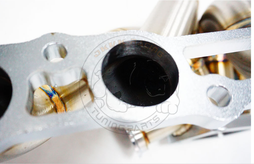 3mm T4 45mm OD Equal Length Turbo Manifold For Supra MK4 2JZGE 2JZ GE 1993-1998 - Picture 7 of 10