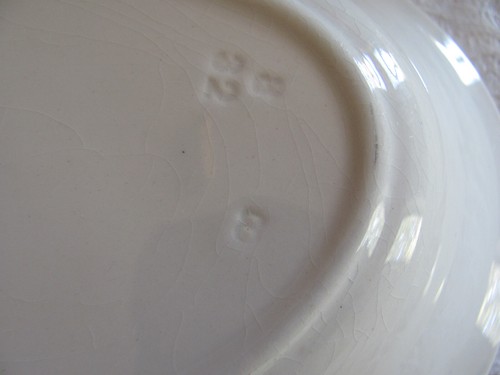 Allerton's China England-Stockholm-Blue Flowers-10" Oval Serving Bowl - 第 12/12 張圖片