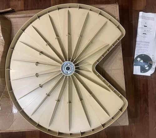 Rev-A-Shelf 6421-32-15-52 Lazy Susan 32” Polymer Pie-Cut Shaped Shelf NEW/Open - Picture 6 of 7