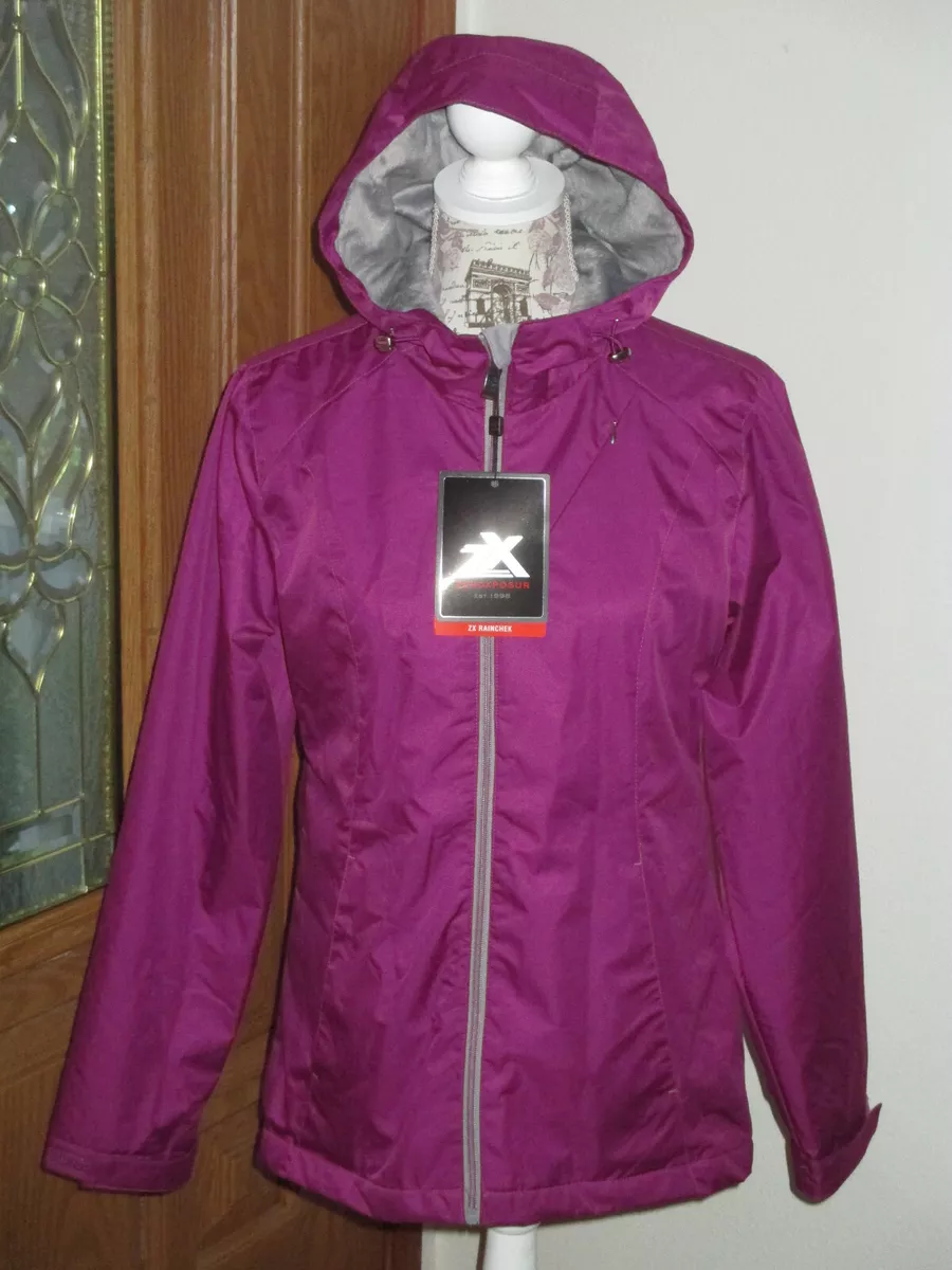 Zero Xposur Size Small Raincheck Crispberry Rain Water Resistant
