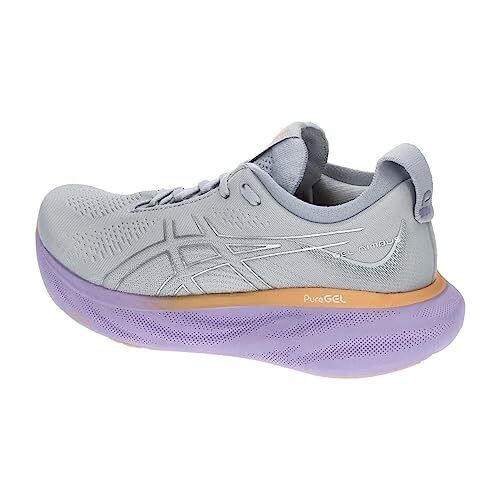 ASICS WOMEN'S GEL-NIMBUS 25 RUNNING SIZE 11, PIEDMONT GREY/PURE - Scratch & Dent - Picture 5 of 7