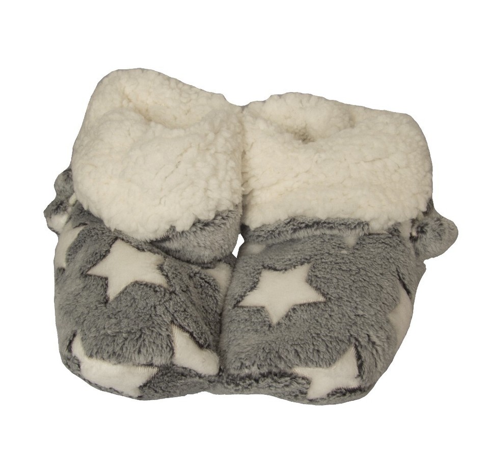 VPB 5 Paar Flauschige Haussocken Damen/Herren - Rutschfeste Wärmesocken Für Winter