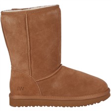 Jack Wills Womens Short Snug Boots Slip On