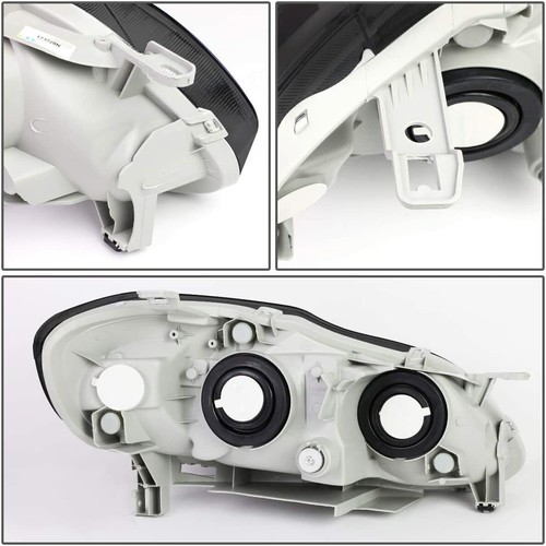 Smoke Len OE Style JDM Head Lights Lamps Assembly For 2003-2008 Toyota Corolla - Picture 4 of 4
