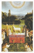 TIMBRE STAMP BLOC BELGIQUE Y&T#62 MOUTON SHEEP NEUF**/MNH-MINT 1986 ~E13