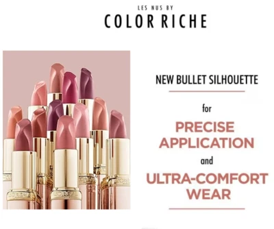 L'OREAL PARIS L'Oreal Color Riche Les Nus Lippenstift - Wählen Sie unten den Farbton