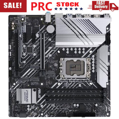 LGA 1700 ASUS Prime Z690M PLUS D4 Motherboard 4*DDR4 HDMI DP PCIe 5.0/4.0/3.0