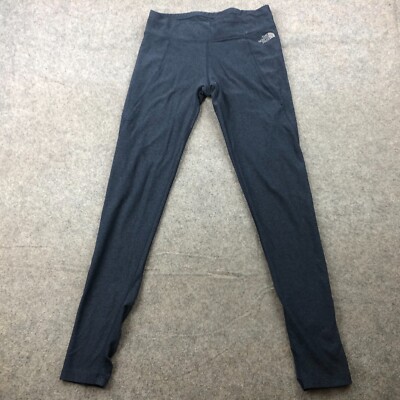 The North Face Leggings Womens Small Blue Heathered Gym