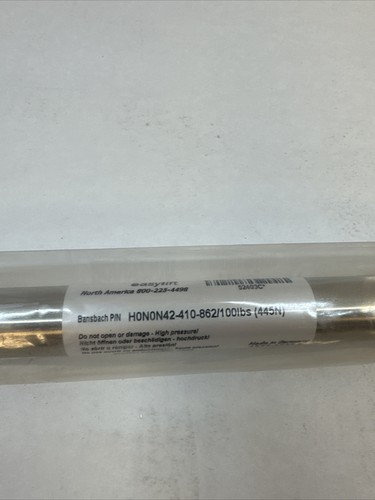 Bansbach H0N0N42-410-862 Stainless Easylift Gas Spring, 100lb Force, 16" Stroke - Picture 2 of 5