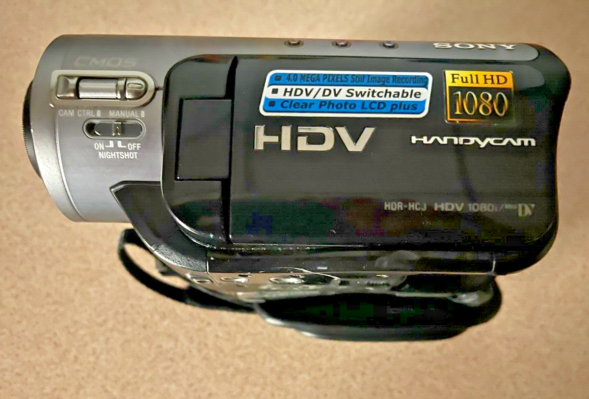 Sony HDV Handycam HDR-HC3 1080i/mini HD Handycam Parts Only Sony HDV Handycam HDR-HC3 1080i/mini HD Handycam Parts Only