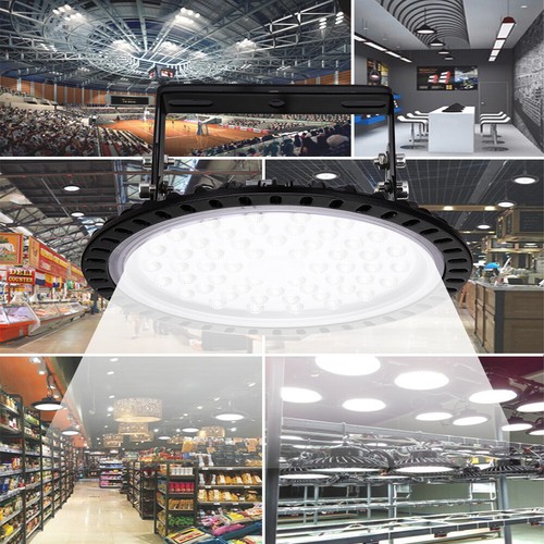 UFO LED Hallenbeleuchtung Deckenstrahler Werkstattleuchte Industrielampe Lampen - Bild 31 von 37