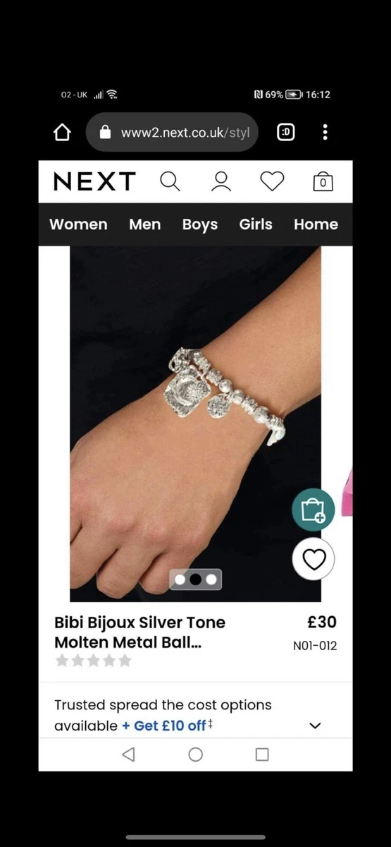 Metal ball shop bracelet
