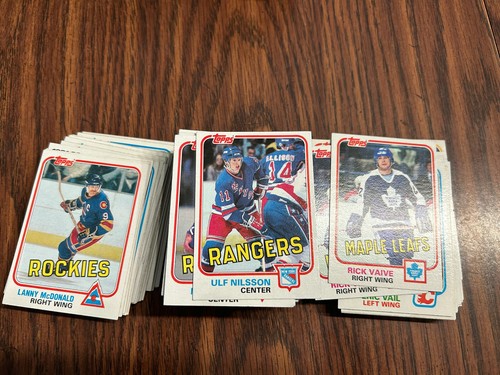 1981-82 TOPPS HOCKEY -  YOU PICK - Picture 1 of 1