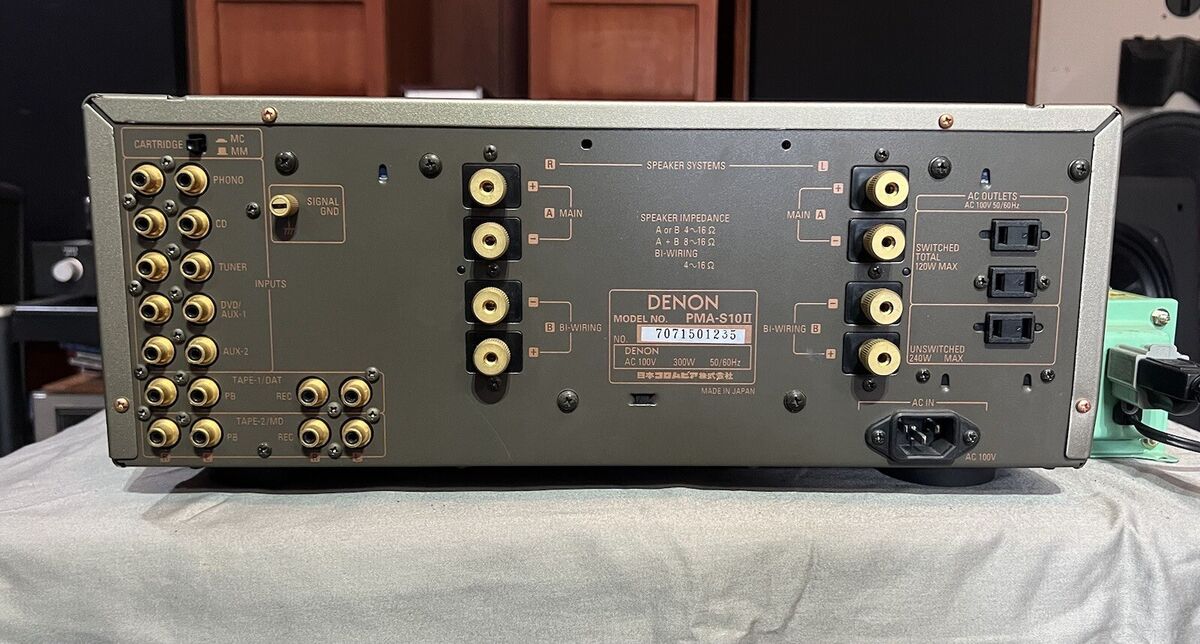 Denon PMA-S10II. Integrated amplifier, Very rare gear, made Denon PMA-S10II. Integrated amplifier, Very rare gear, made
