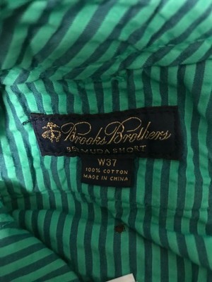 Brooks Brothers Bermuda Shorts Cotton Stretch Men's Size W37 ight Brooks Brothers Bermuda Shorts Cotton Stretch Men's Size W37 ight