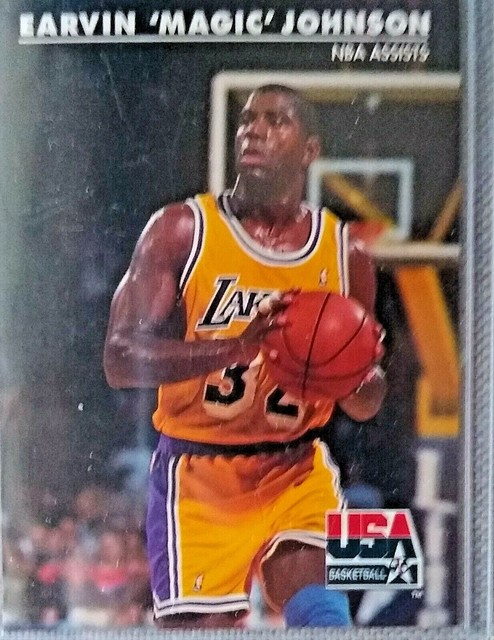 Earvin Magic Johnson NBA Basketball Card EBay