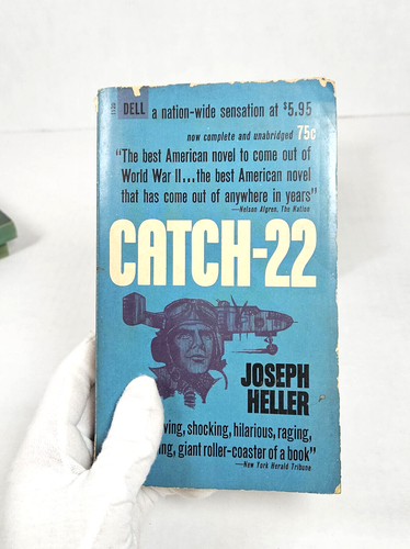 Lot of 6 Vintage Paperback Dell Publishing Man Alone | The Assistant | Catch-22 - Imagen 8 de 16