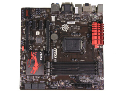For MSI B85M GAMING motherboard LGA1150 DDR3 64G DVI+DP+HDMI+VGA M-ATX Tested ok
