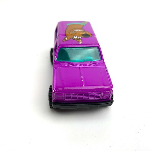 Scooby Doo Racing Champions '80 Ford Bronco Purple Cartoon Car - Picture 7 of 9