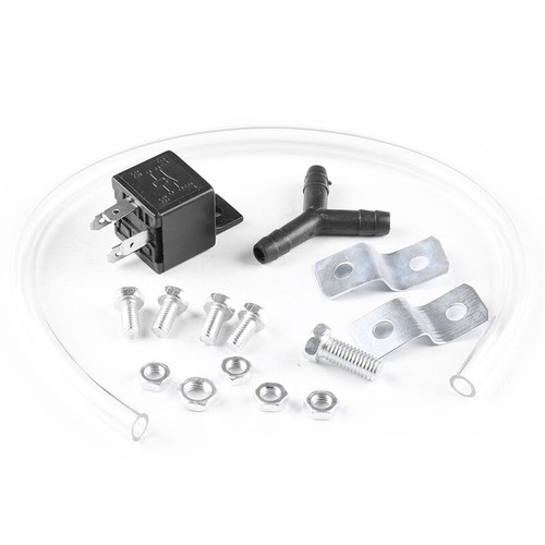 UNIVERSAL CAR VAN DUAL AIR HORN COMPRESSOR KIT TWIN TONE AIR HORNS UK - Picture 7 of 10