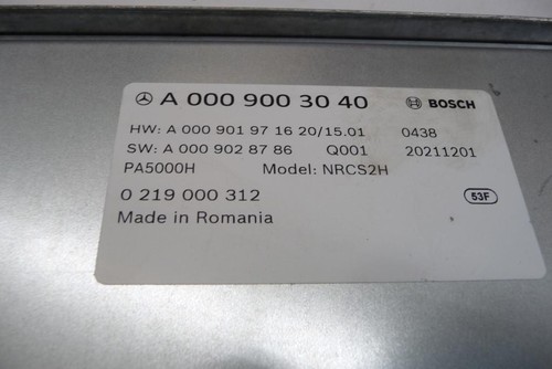 2021-2023 Mercedes Benz E450 E53 Control Module Complete, Used A0009003040 OE A1 - Picture 9 of 10