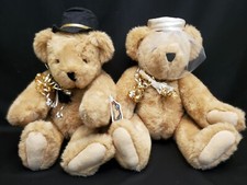 1992 Vermont Teddy Bear Co. Bride and Groom Bears - Made in Vermont w/ Tags