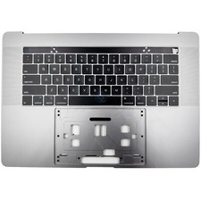 Grade B Space Gray US Keyboard TopCase with Touch Bar Macbook Pro 15" A1990
