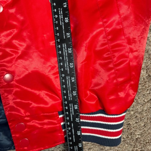 Starter Washington Nationals Jacket MLB Full Snap Color Blocked Mens M - Picture 7 of 9