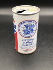 Pepsi Cola Pop Can Bicentennial Vintage USA 1776-1976 200 Year Feeling Free Soda