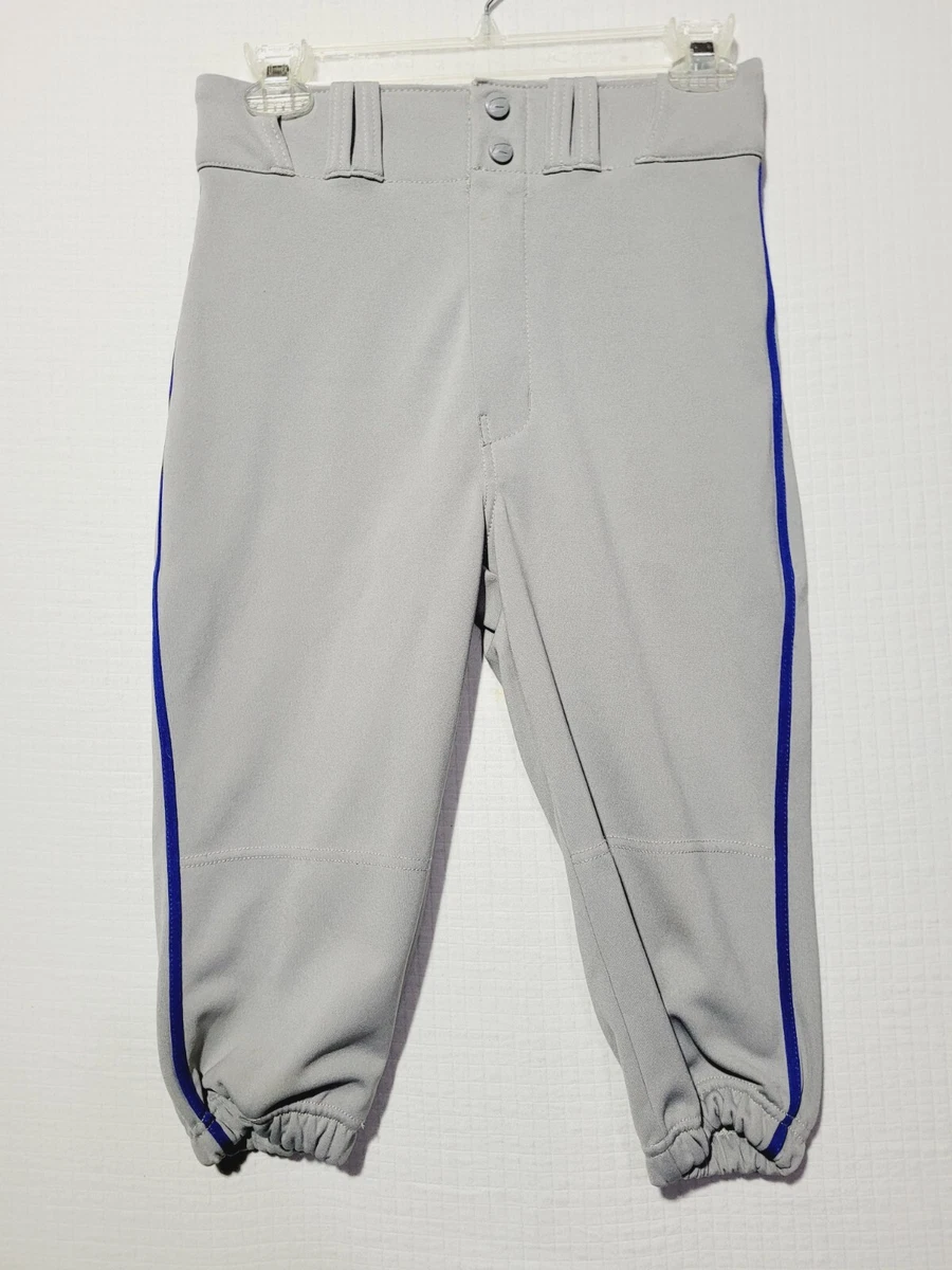 Pantalon De Baseball Champro Youth – Taille 27-29 – Gris – Jambes Amples – Unisexe