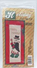 Holiday Bell Pull Kit, Snowman, Complete, Sealed