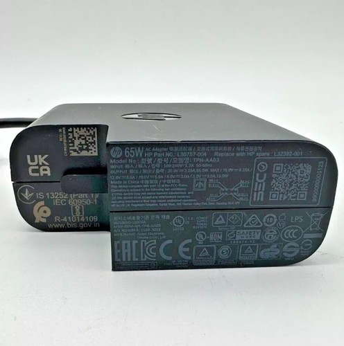 Genuine HP 65W USB-C Laptop Charger AC Adapter - USA Seller Fast Shipping - Picture 12 of 20