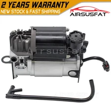 Airmatic Air Suspension Pump Compressor W/ Pipe For Mercedes-Benz W220 W211 W219