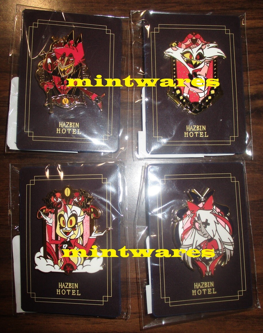 【HAZBIN HOTEL】Limited PIN SET (Season1) Hazbin Hotel Season 1 Limited Edition Pin Set BRAND NEW | eBay