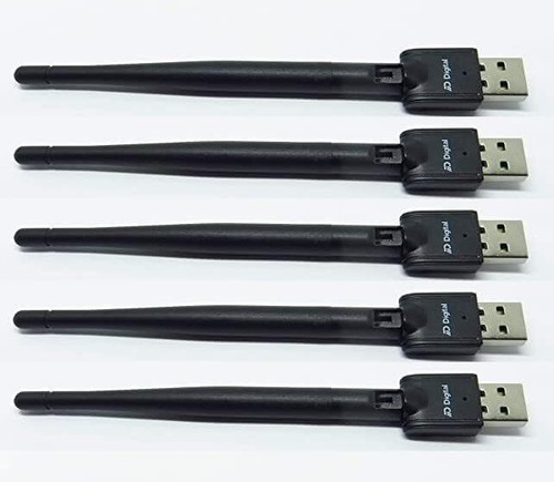 MT7601-2dB Adaptateur de Dongle WiFi USB-WiFi USB 2.0 sans fil pour PC de bur... - Photo 2/2