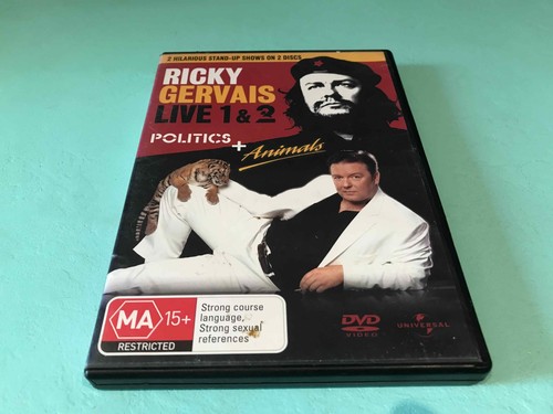 Ricky Gervais Politics + Animals comedy DVD - Bild 1 von 2