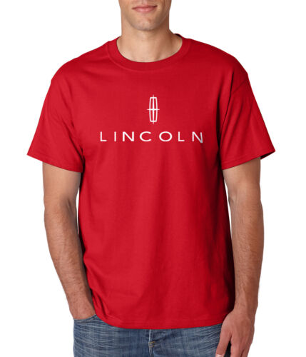 LINCOLN Logo T-Shirt Luxury American Classic Car Mechanic Gift 100% Cotton Tee - Picture 12 of 14