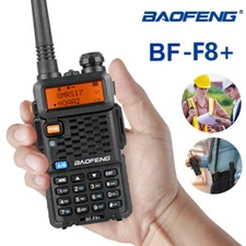Baofeng BF-F8+ UHF VHF Walkie Talkie F8 Plus Two Way Radios with Earphone