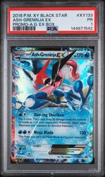 Ash-Greninja EX XY133 XY Black Star Promo