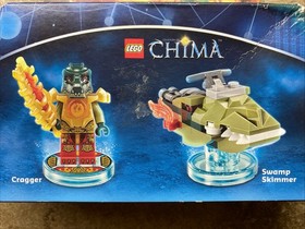 2 LEGO DIMENSIONS Chima Cragger Swamp Skimmer Movie Fun Pack 71223