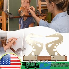 Adjustable Easel Hand Rest Support Bar, Artist Hand Support Bridge Metal Wrist