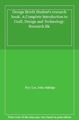 Design Briefs Student's research book: A Complete Introduction t