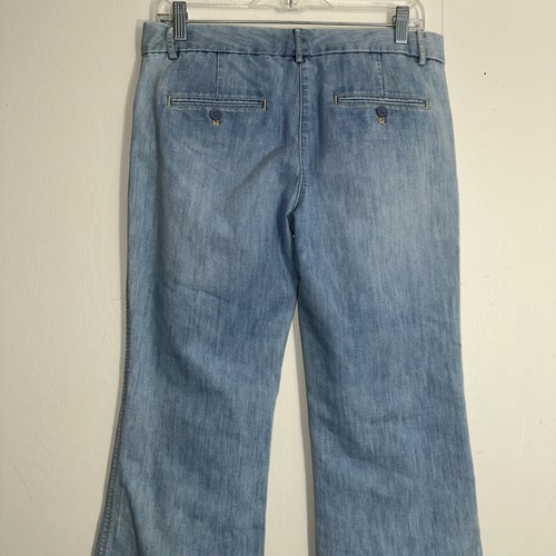 Express Design Damen Jeans Studio Hakenverschlüsse Lt Denim Größe 6 - Bild 4 von 6