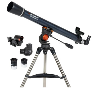 Celestron AstroMaster 70AZ 70mm Refractor Telescope