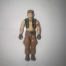 GI Joe 1987 Steam Roller Figure - Mobile Command Center Driver Vintage Arah