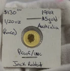 1999-P Australia Lunar Series I — photo from another recent sale