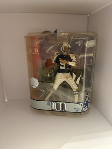 2007 McFarlane NFL Series 15 Dallas Cowboys TONY ROMO Thanksgiving Trikot 🏈 - Bild 1 von 2